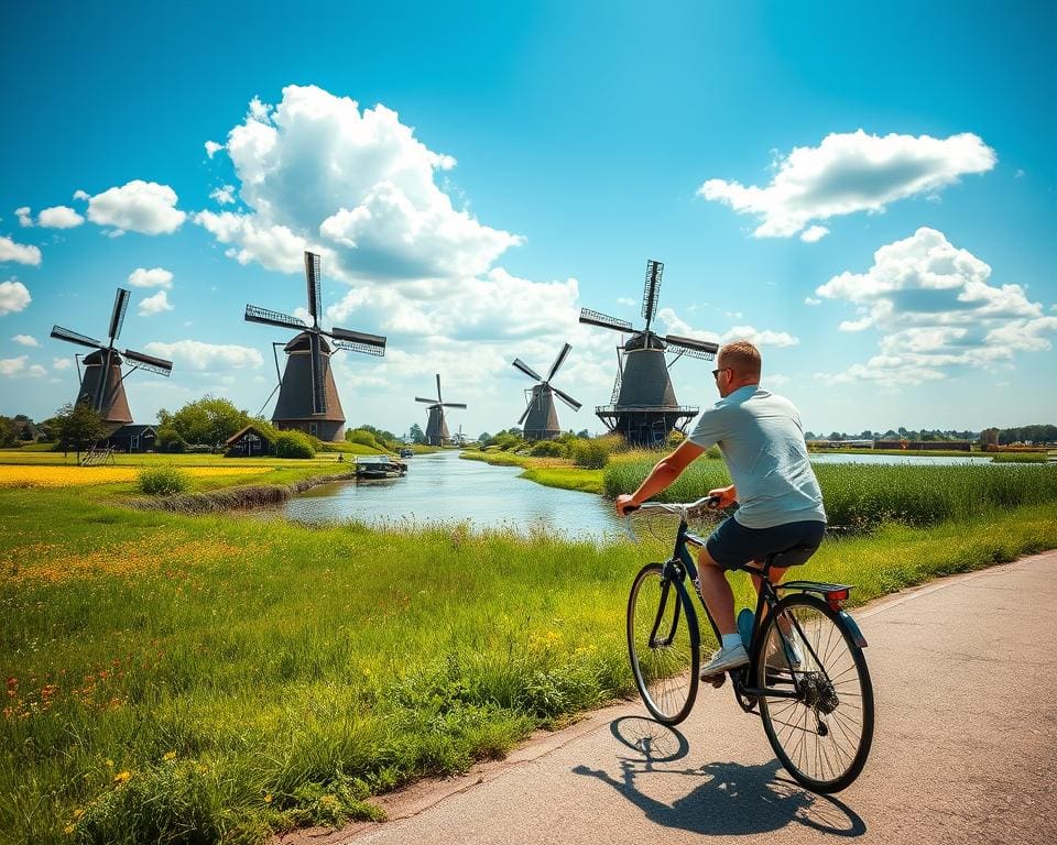 Waarom is een fietstocht langs molens zo populair?