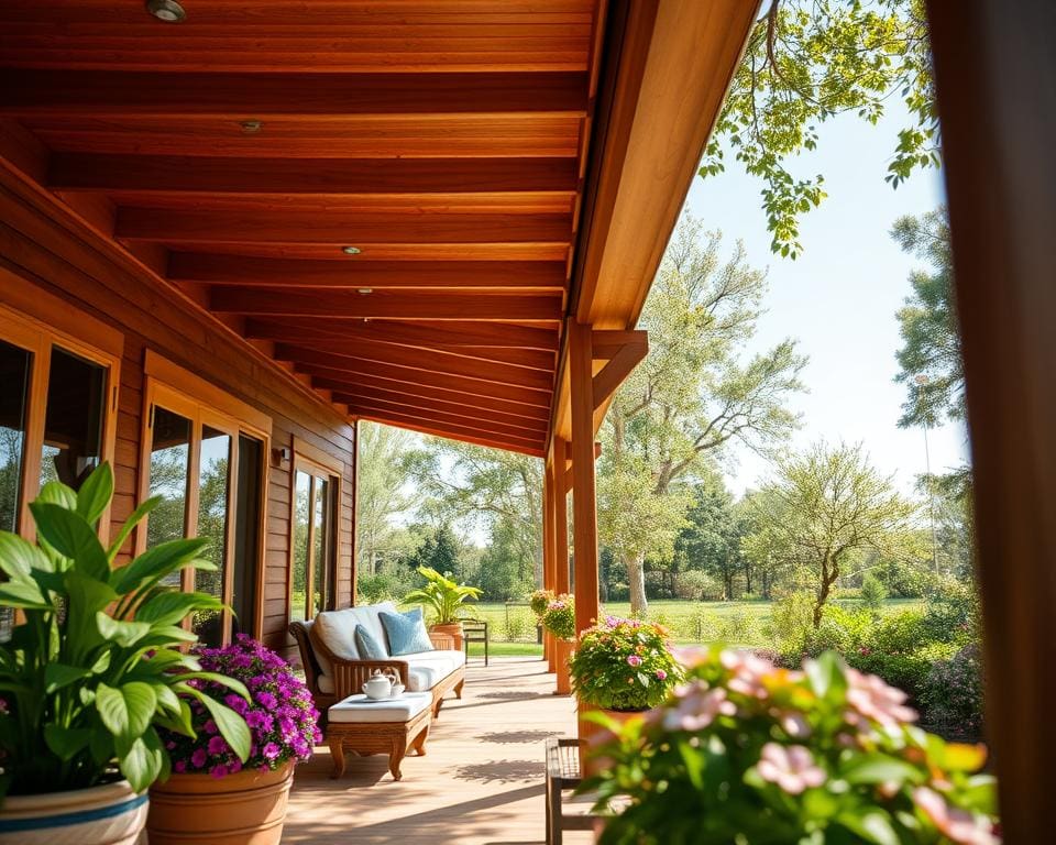 Waarom kiezen huiseigenaren voor een houten veranda?