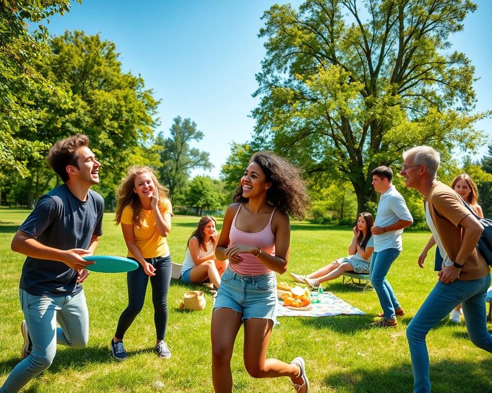 activiteiten met vrienden