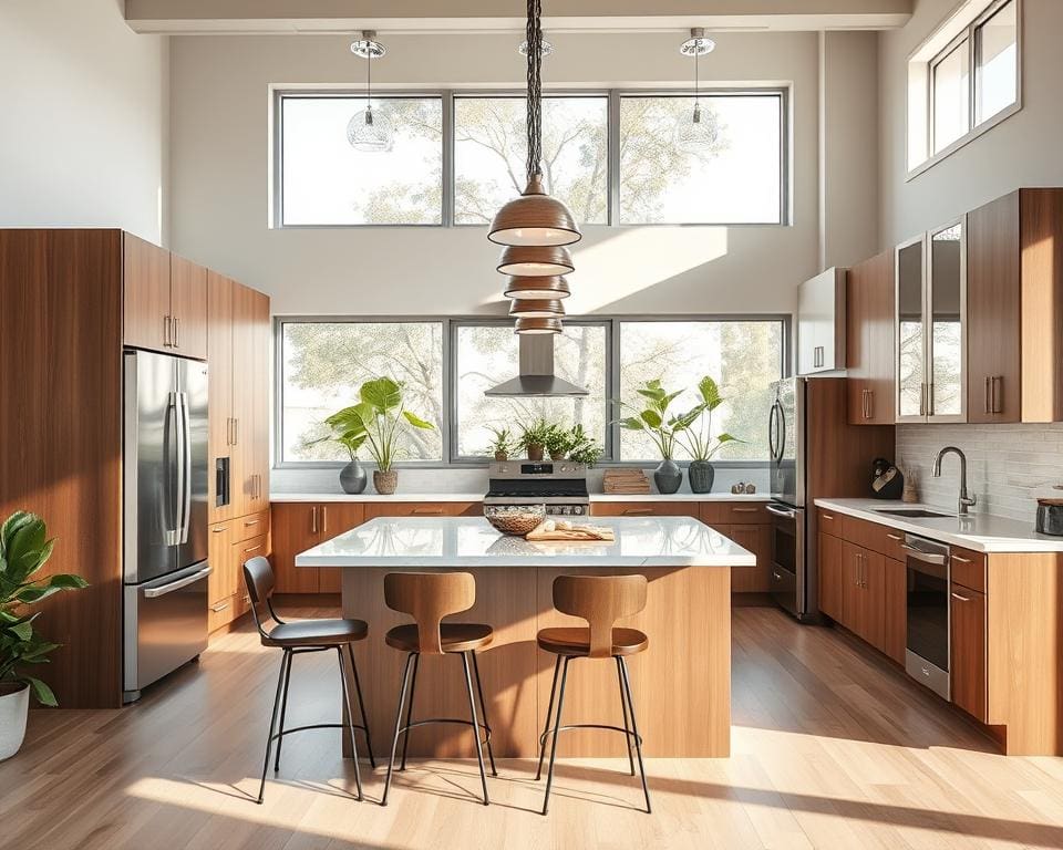 moderne keukenindeling