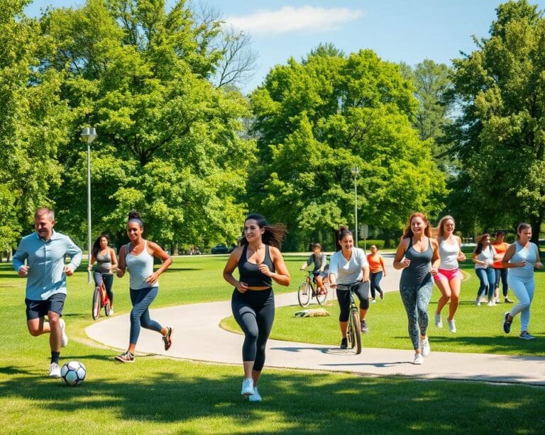 sportieve activiteiten buiten