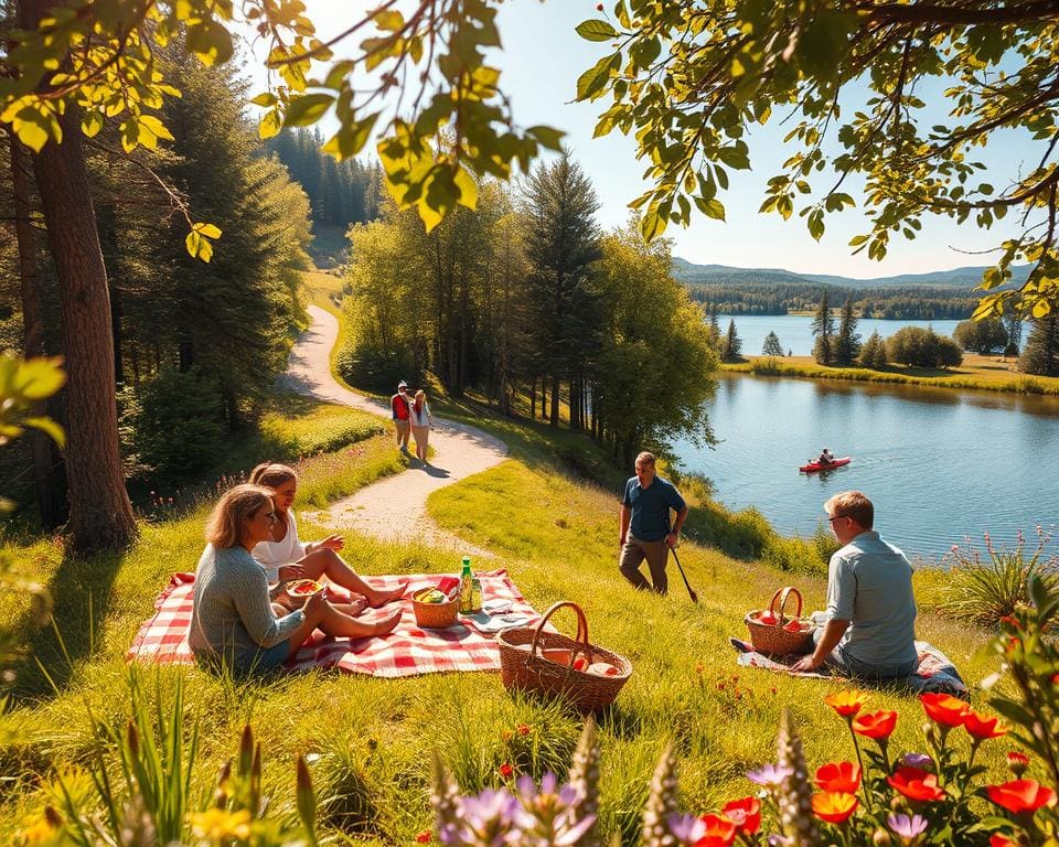 activiteiten in de natuur