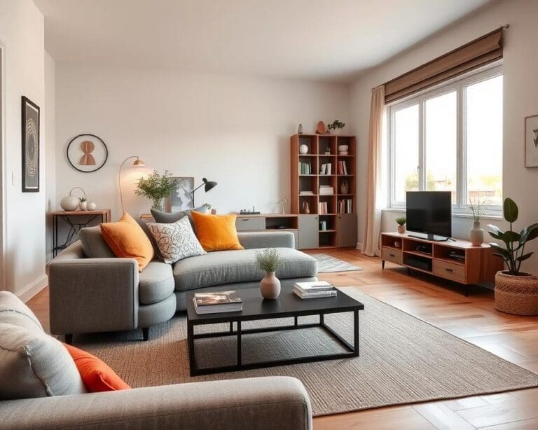 kleine woonkamer inrichten