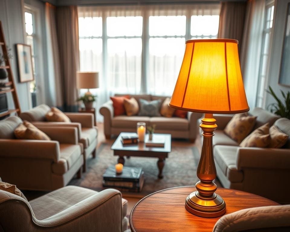 gezellige lamp woonkamer