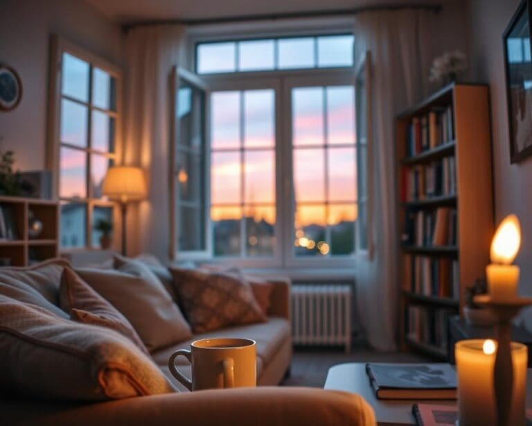 huis sfeer avond overdag