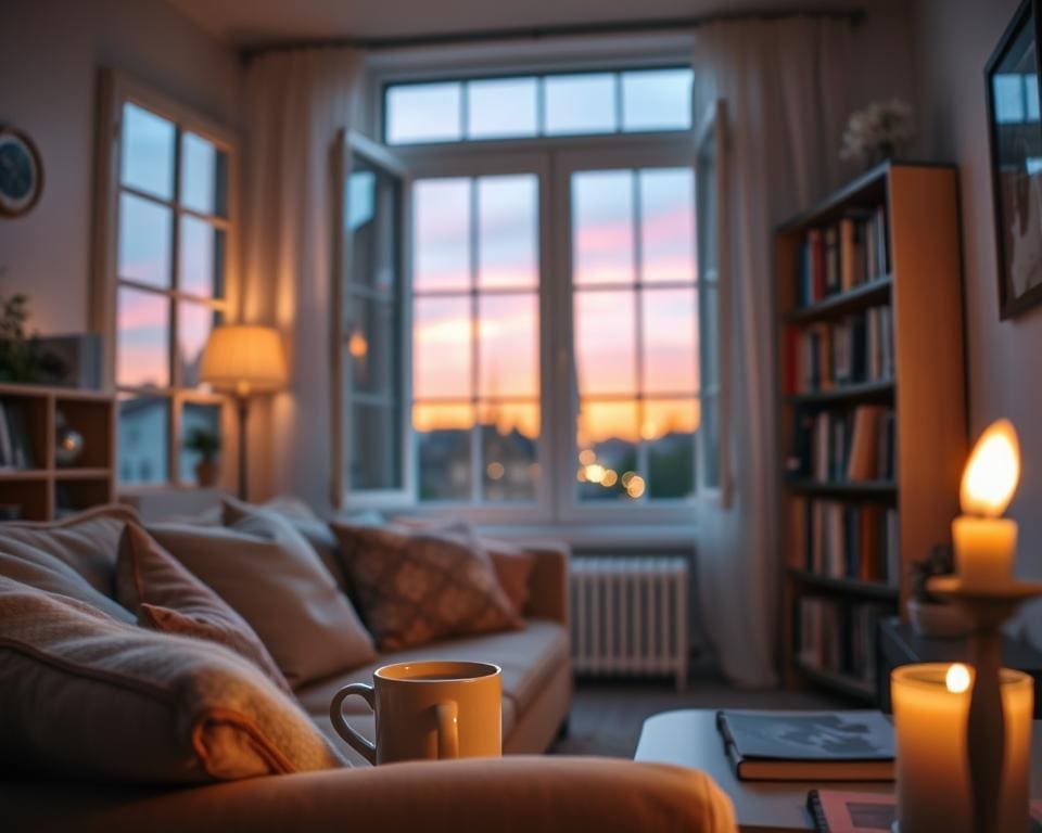 huis sfeer avond overdag