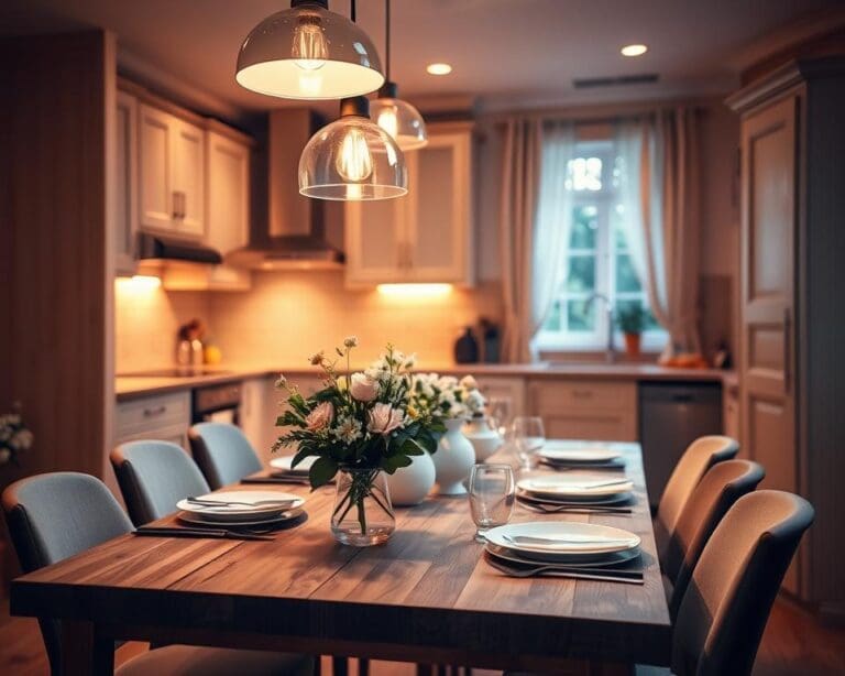 keuken verlichting sfeer