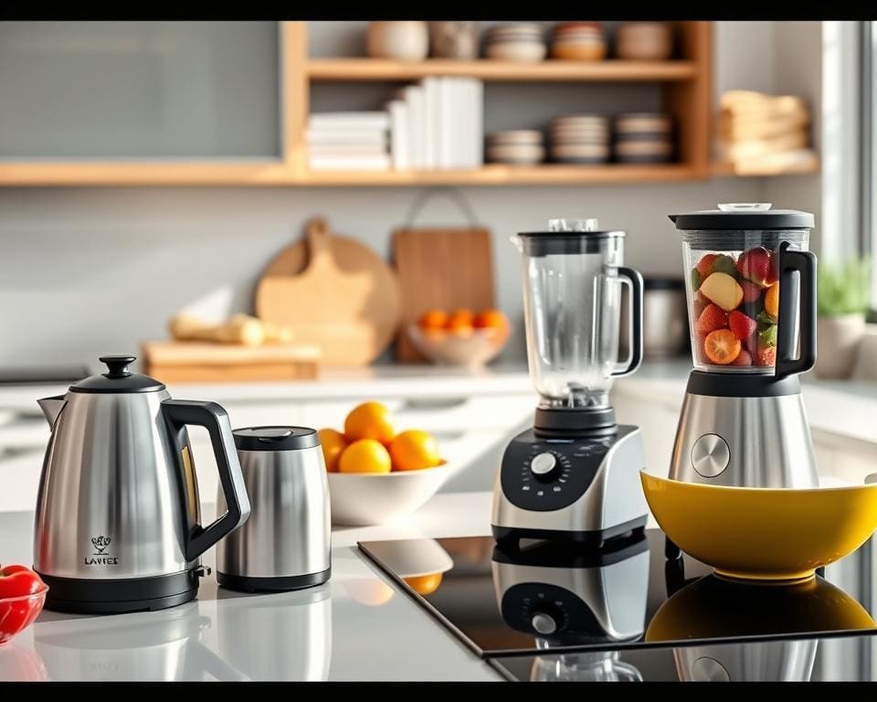 keukenapparaten dagelijks gebruik