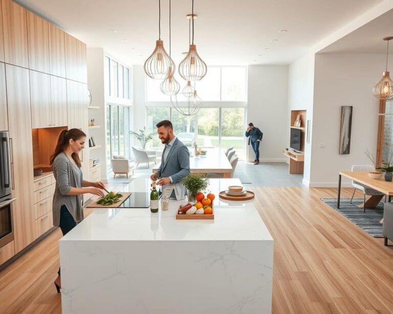 open keuken woning
