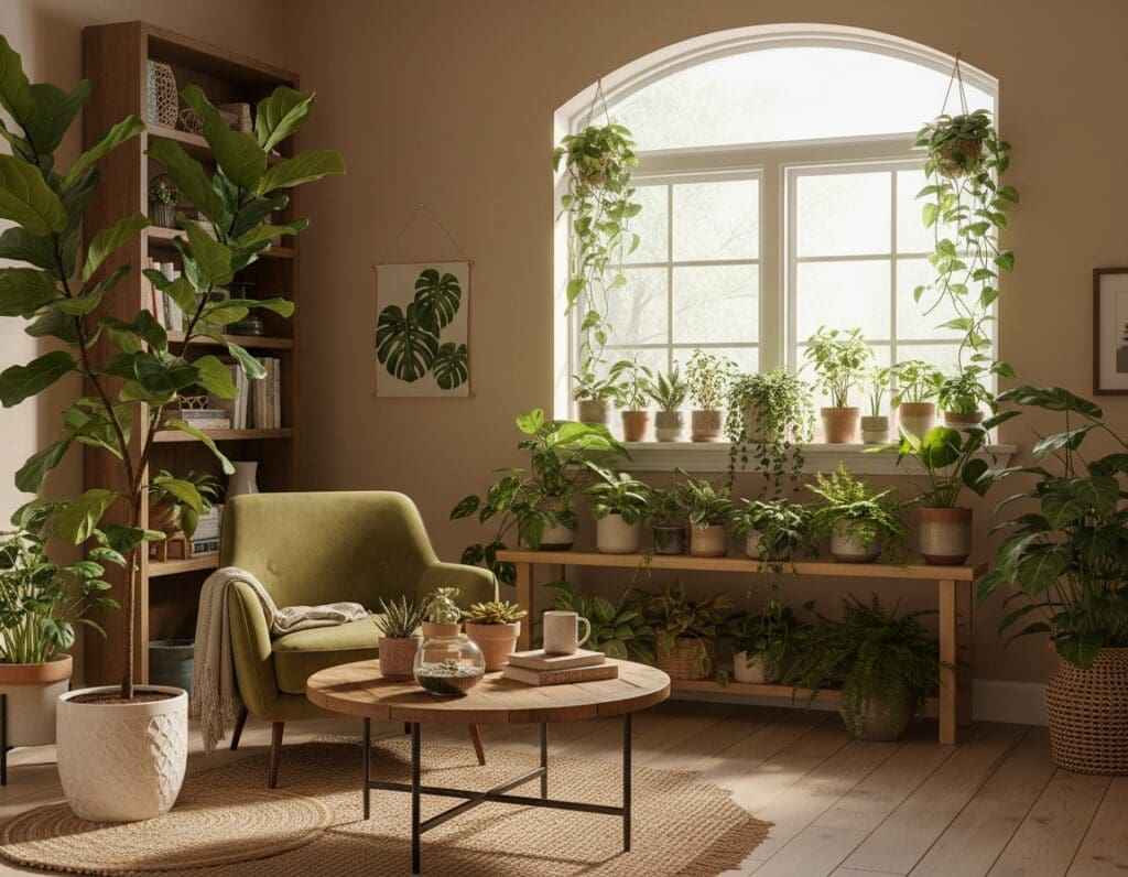 planten woonkamer