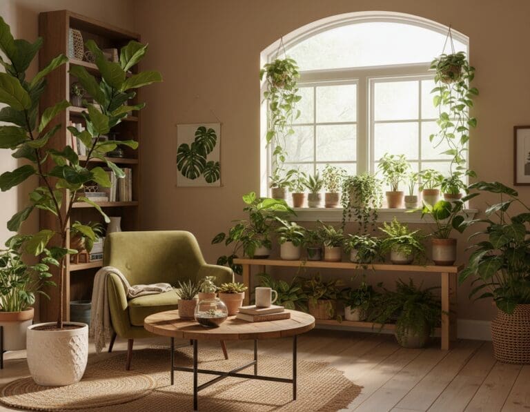 planten woonkamer