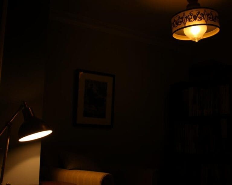 verlichting donkere hoek