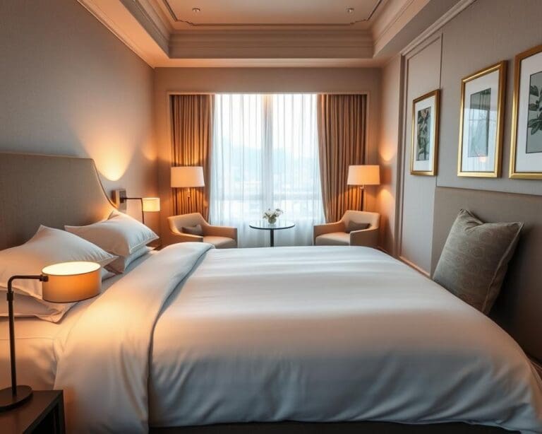 hotel chique slaapkamer
